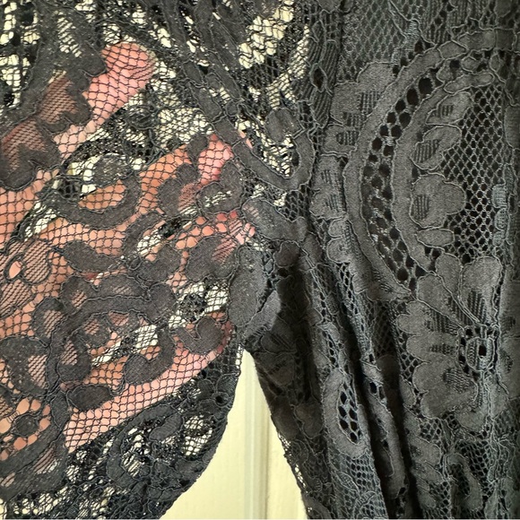 Trixxi Black Lace Romper - Picture 7 of 14